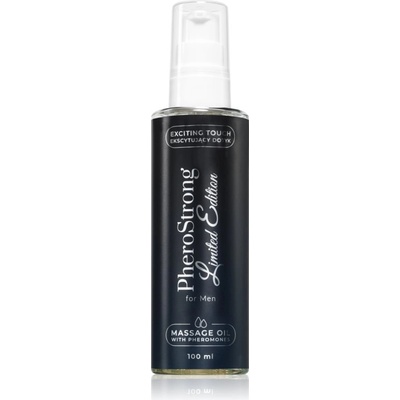 PheroStrong Massage Oil With Pheromones масажно олио с феромони за мъже Limited Edition 100ml