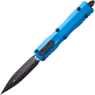 Microtech DIRAC DELTA D/E BLK STD BLUE 227-1BL