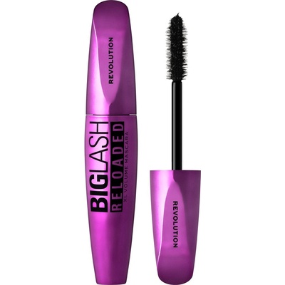 Makeup Revolution Big Lash Reloaded riasenka pre extra objem Black 8 ml