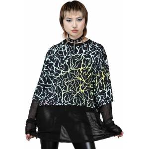 KILLSTAR унисекс тениска с дълги ръкави KILLSTAR -Heaven Sent - Черен - KSRA009001