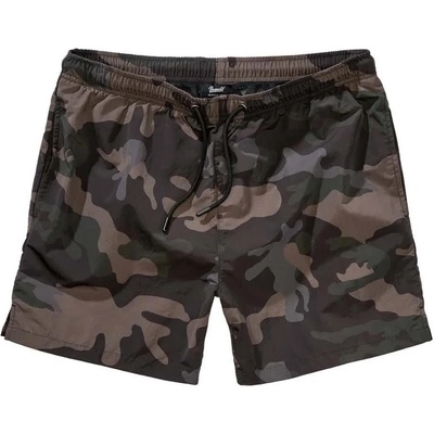 BRANDIT Бански гащета Brandit Basic swimming shorts - Brown (Darkcamo)