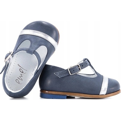 Emel E2391 balerinky poltopánky o.Thomasa granátové jablko