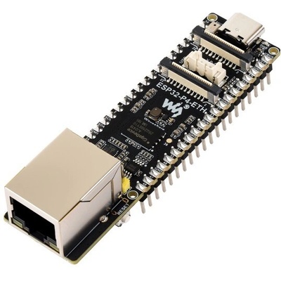 Waveshare ESP32-P4 Vývojová doska s PoE a pripojeným headerom