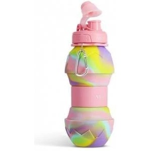 NILS Extreme Nils nc4102 silicone foldable bottle 700 ml pink