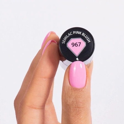 Semilac gél lak 967 Pink Blush 7 ml