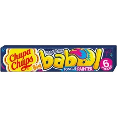 Chupa Chups Big Babol Tongue Painter žvýkačky 28g