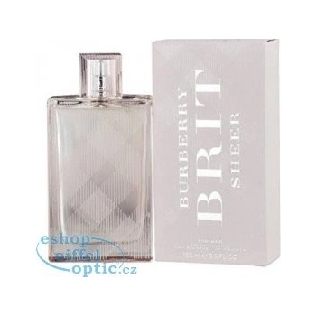 Burberry Brit Sheer toaletní voda dámská 50 ml