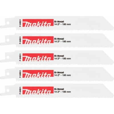 Makita Sada pilek z bimetalu P-04911 150mm /bal.5ks/ – Zboží Dáma