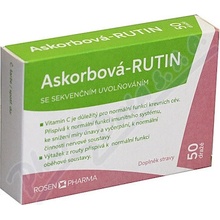 Rosen Askorbová RUTIN 50 drg.