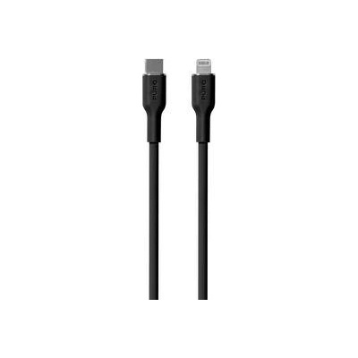 Puro PUCAPLTUSBCICONBLK) Soft Lightning/USB-C 12 W, 1,5m, černý