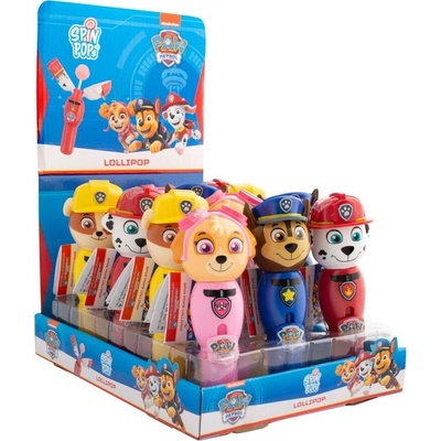 Paw Patrol Lullipop zásobník s lízátkem 8 g