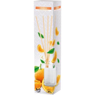 BISPOL Ароматни пръчици Bispol - Портокал, 45 ml (dz45-63)
