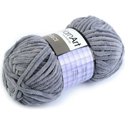 Pletací žinylková příze Dolce 100 g Varianta: 10 (760) šedá paloma, Balení: 1 ks 42108/79186/195067