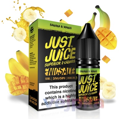 Just Juice Salt Banana & Mango 10 ml 11 mg