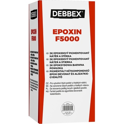 Den Braven Epoxy 2K podlahový nátěr EPOXIN F5000 okenní šedá RAL 7040 5+1kg