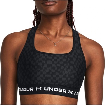 Under Armour Сутиен Under Armour Crossback Mid Print-BLK 1361042-007 Размер S/M