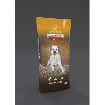 Energys Premium Dog Senior & Light Beef All breeds 12 kg