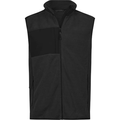 TEE JAYS tj9122 mountain / Мъжка поларена тениска - черно/черно m (18912280802)