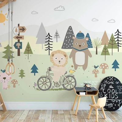 Art Gift Decor Детски фототапет - Горска разходка