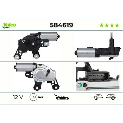 Motor stěračů VALEO 584619