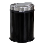 HORECANO HORECANO-Кош за отпадъци с люлеещ капак 16L ЧЕРЕН Ø25xh38, 5cm (4513.0000S. 102.16B) (016219)