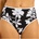 Seafolly Дамско бикини долнище Seafolly Mayflower High Waisted Pant Bikini bottom - Black - размер 40 (EU) (150-6639-0115)