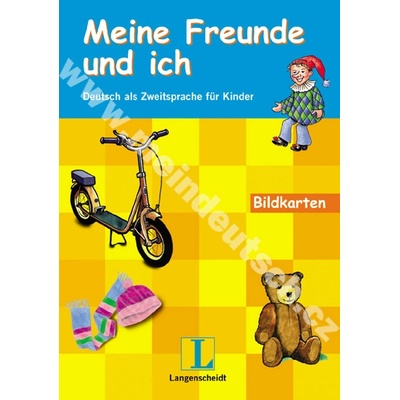 Meine Freunde und ich nemčina DaF pre deti obrazové karty