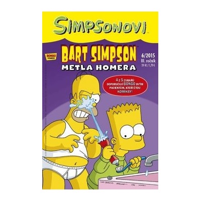 Simpsonovi: Bart Simpson 6/2015 - Metla Homera - Matt Groening