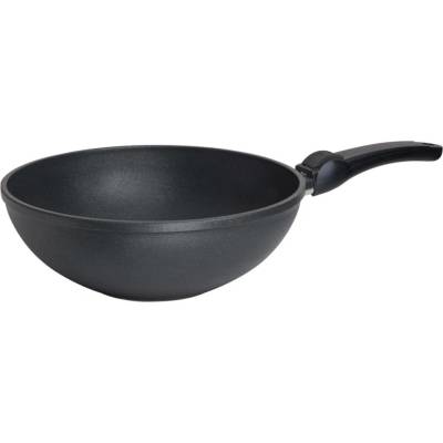 SKK Profesionální titanová pánev wok Titanium Durit Indukce odnímatelná ručka 28 cm