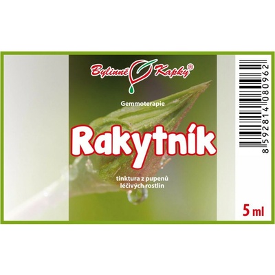 Rakytník púčiky gemmoterapie 5 ml