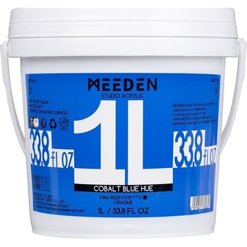 Meeden 34.1220 АКРИЛНА боя 20 Cobalt Blue Hue 1000 ml 1 бр (34.1220)