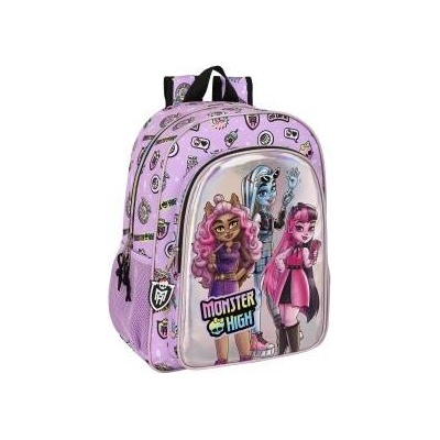 Monster High Училищна чанта Monster High Best boos Люляк 33 x 42 x 14 cm