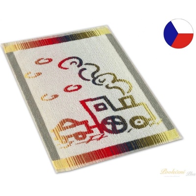 VEBA DĚTSKÝ RUČNÍK ZARA - VLÁČEK MULTICOLOR 35 x 50 cm