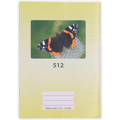 Vikpap 512 Sešit A5 linka 10l. 16mm – Zboží Dáma