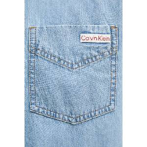 Calvin Klein риза мъжка от деним (LV04RE710G)