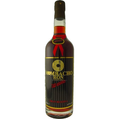 Mombacho Gran Reserva Rum 15y 43% 0,7 l (čistá fľaša)