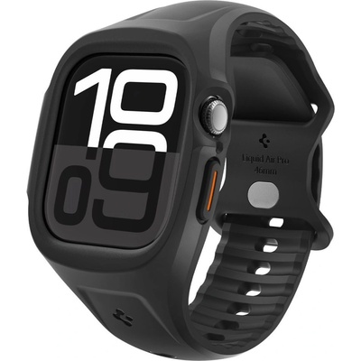 Spigen Spigen Liquid Air Pro каишка за Apple Watch, 46 mm, черен