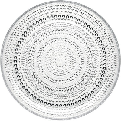 Talíř Iittala Kastehelmi 248 mm clear
