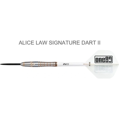 Sada šipek steel ONE80 Alice Law V2 22g, 90% wolfram