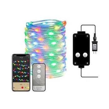 Immax Neo Immax NEO 07736L-LED RGB Stmievateľný vianočný pásik 8,4W 230V 16m IP44 Wi-Fi Tuya IM0851
