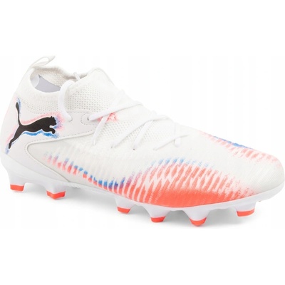 Puma Future 8 Match Jr FG/AG bílo-růžové
