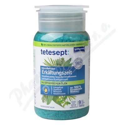 Tetesept Eukalypt morská soľ 600 g