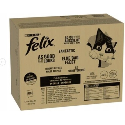 Felix krmivo mix chutí 10,2 kg