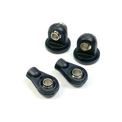 Absima Sada horních a spodních ok pro tlumiče Standard 55-62mm