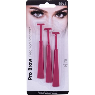 Ardell Pro Brow Precision Shaper holicí břit na obočí 3 ks – Hledejceny.cz