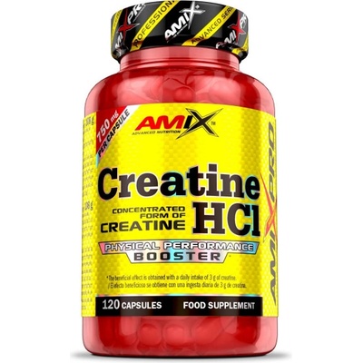 Amix Creatine HCl 120 kapslí