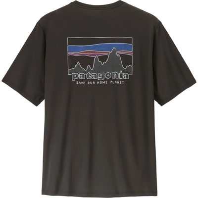 Patagonia Мъжка спортна тениска Patagonia Cap Cool Daily Shirt '73 Skyline Sport shirt - Black (216-7987-0112)