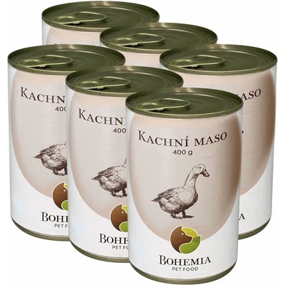 Bohemia Kačacie mäso vo vlastnej šťave 6 x 400 g