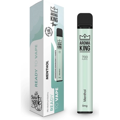 Aroma King Hookah Menthol 0 mg 700 potáhnutí – Hledejceny.cz