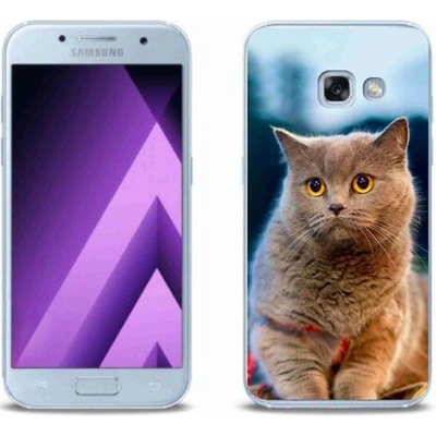 Pouzdro mmCase Gelové Samsung Galaxy A3 2017 - britská modrá 2